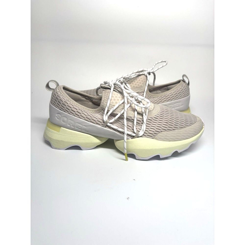 Sorel Shoes‎ Womens 10 Kinetic Impact White Cream Sneaker Traction Workout Gym
